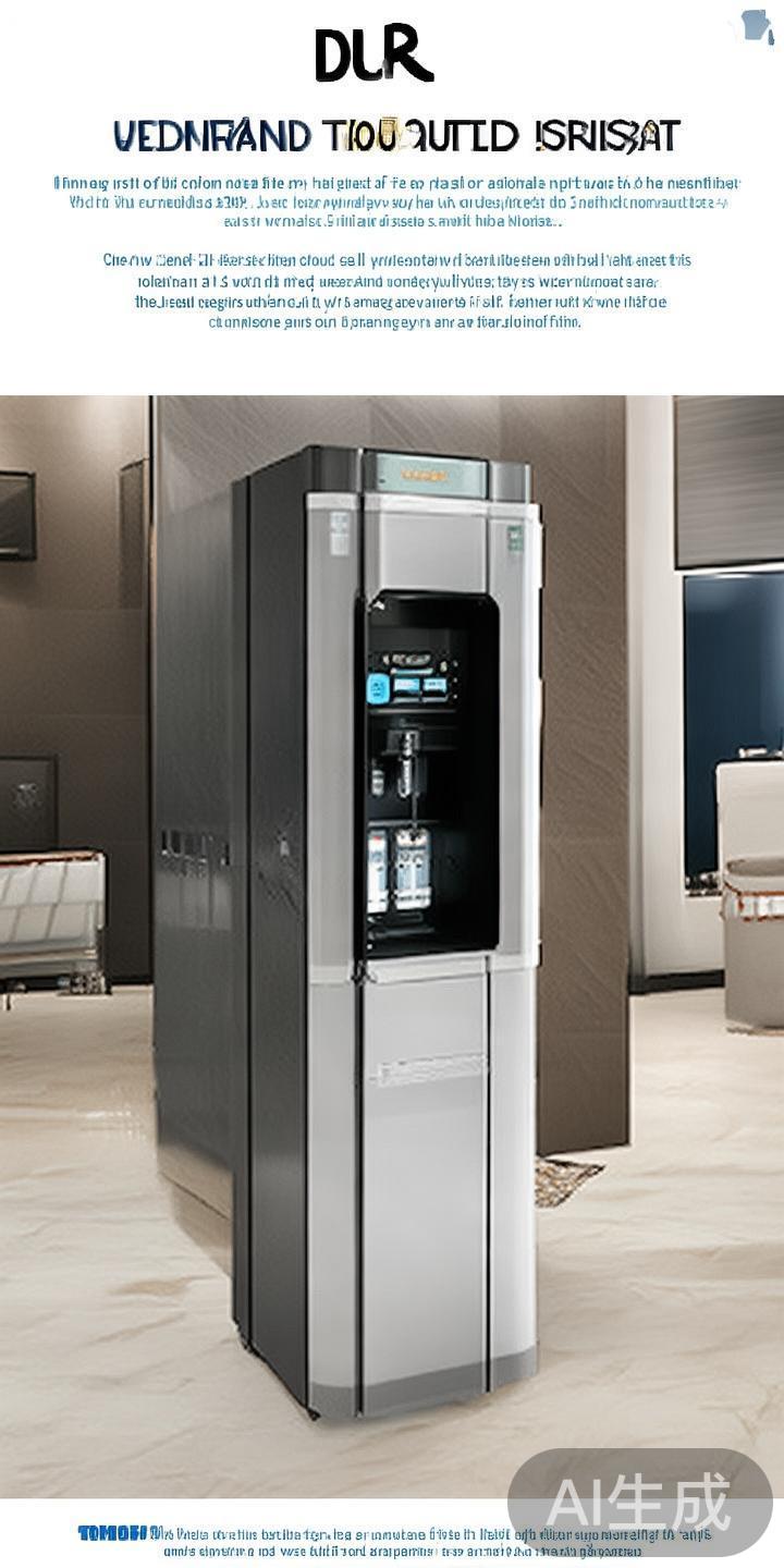 宾馆的自动饮水机操作简便，插入硬币或使用一卡通后即