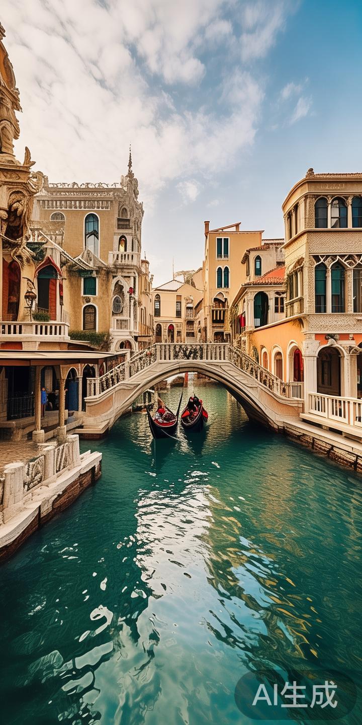 畅游澳门与威尼斯的奇幻之旅:体验意大利水城的浪漫魅力与独特风情 澳门威尼斯的景观设计:仿佛置身意大利
澳门威尼斯