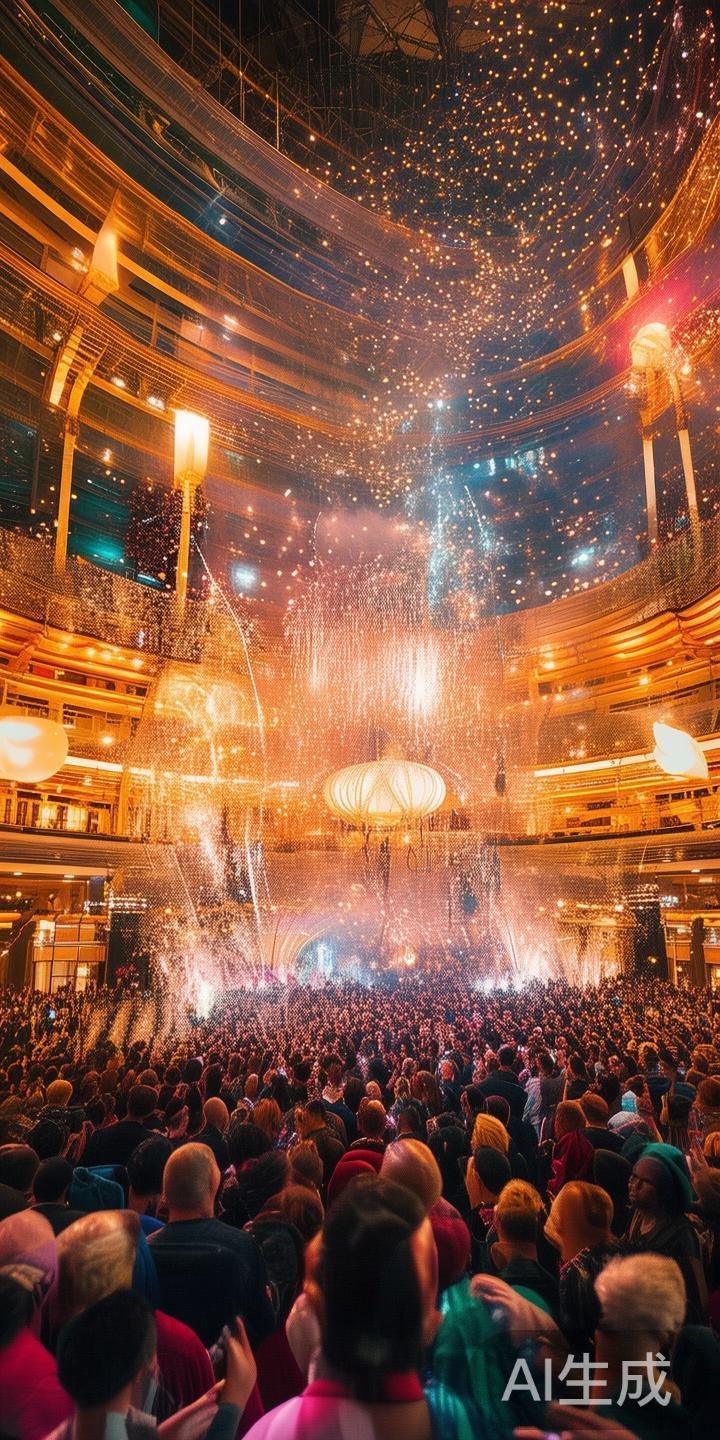 澳门威尼斯人跨年狂欢夜盛典:共迎2024年倒计时狂欢盛大开启 随着2024年的钟声即将敲响,全球各地的人们都在为